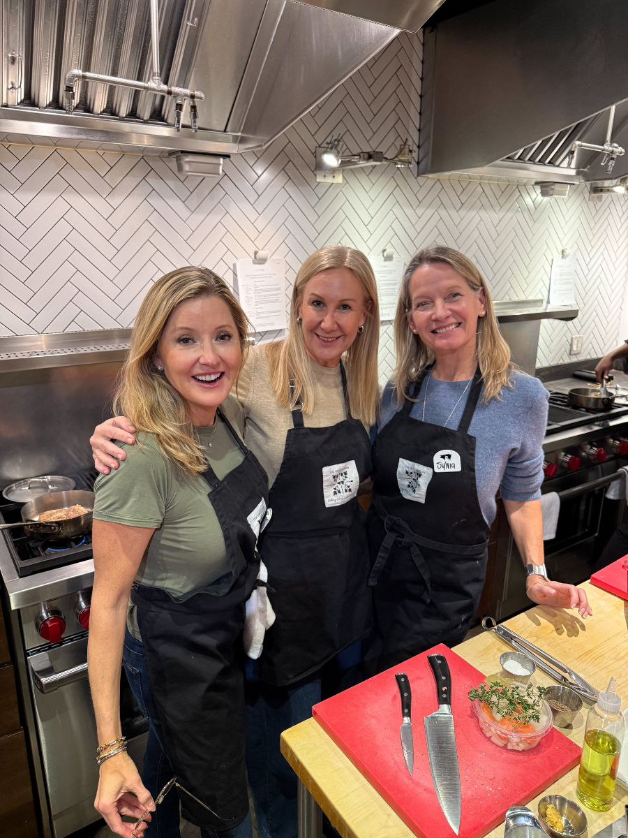 Night out on the town, and somehow, we wind up back in a kitchen! A fun-filled, delicious evening with great friends @dirty_apron